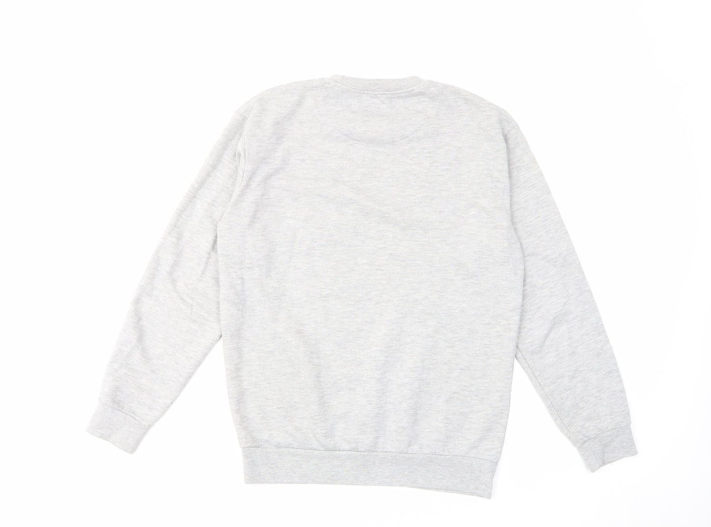 Zara Womens Grey Cotton Pullover Sweatshirt Size S Pullover