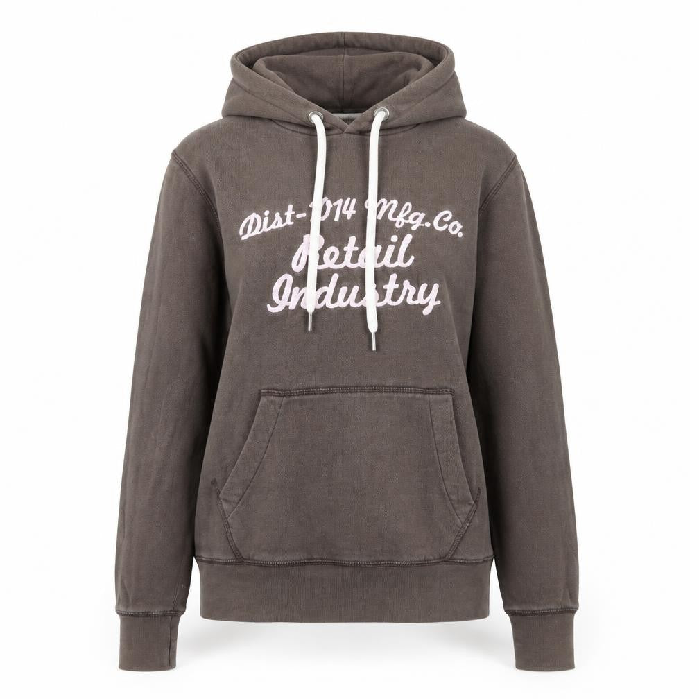 H&M Womens Brown Cotton Pullover Hoodie Size S Pullover