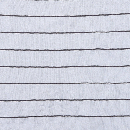 Berkertex Womens Blue Round Neck Striped Cotton Pullover Jumper Size 18 - Size 18-20