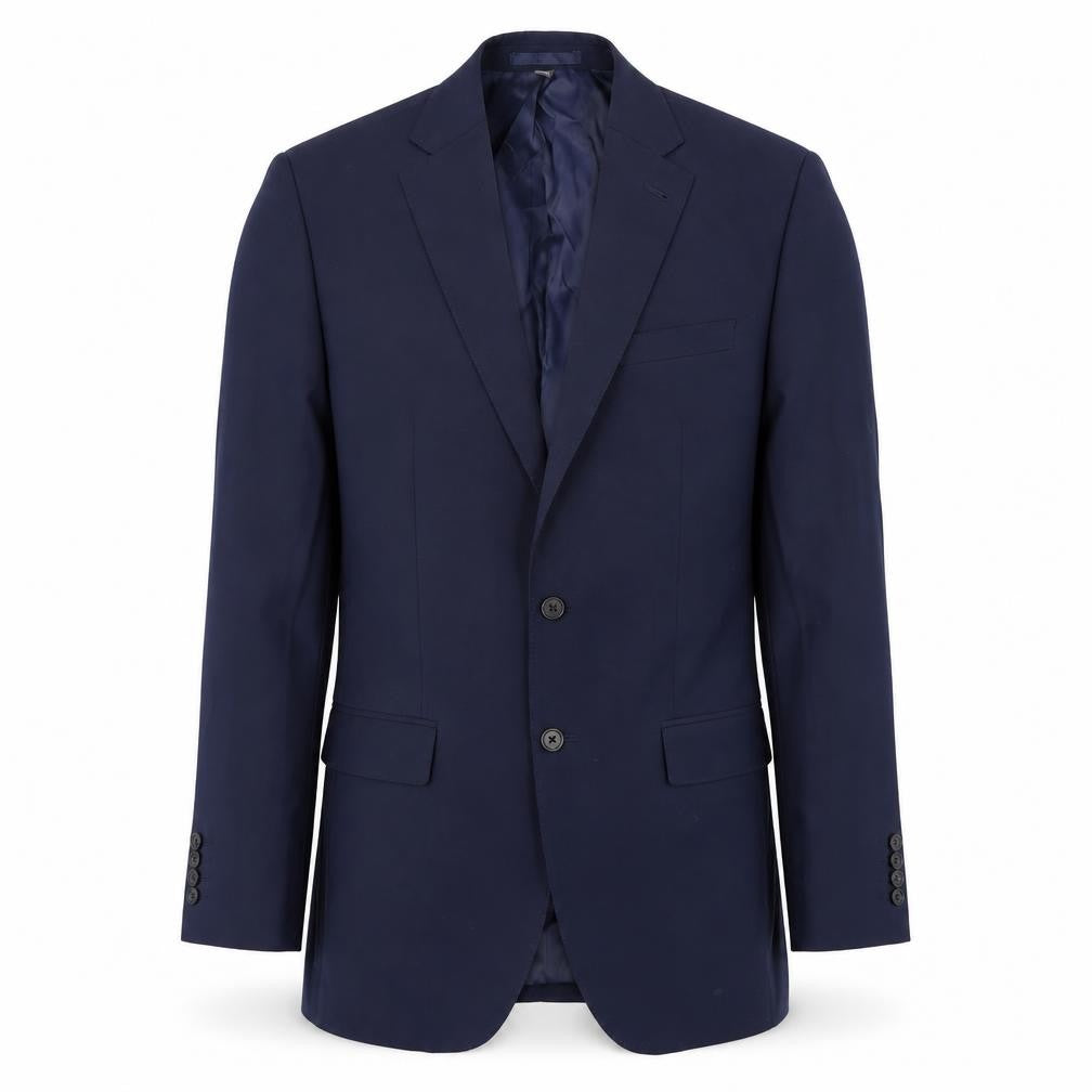 Marks & Spencer Mens Blue Polyester Jacket Suit Jacket Size 38 Regular