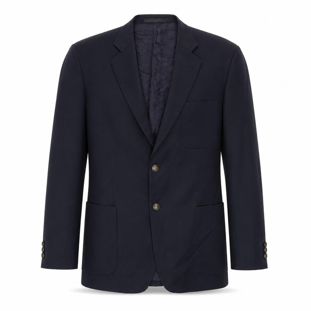 Marks & Spencer Mens Black Wool Jacket Suit Jacket Size 42 Regular