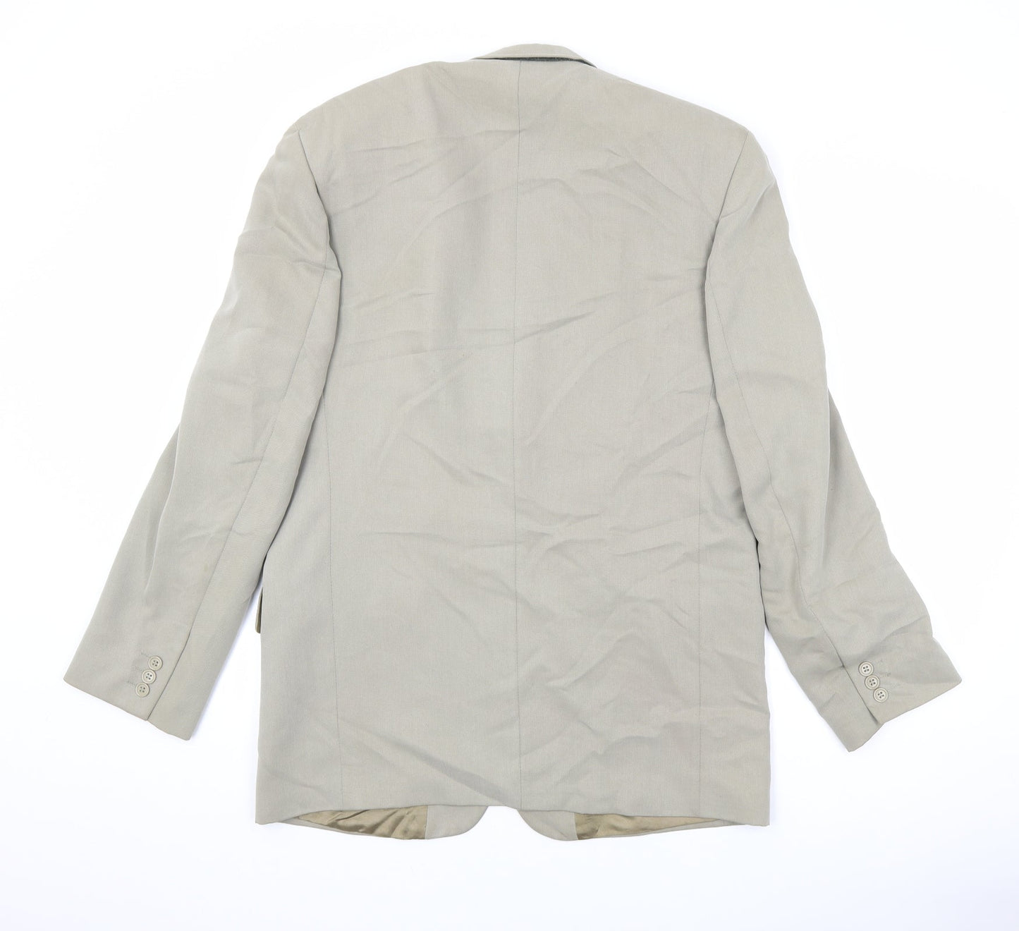 NEXT Mens Beige Modal Jacket Suit Jacket Size 40 Regular