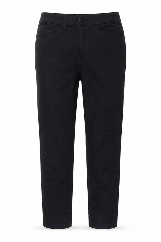 Marks & Spencer Womens Black Cotton Skinny Jeans Size 8 L21 in Regular Button