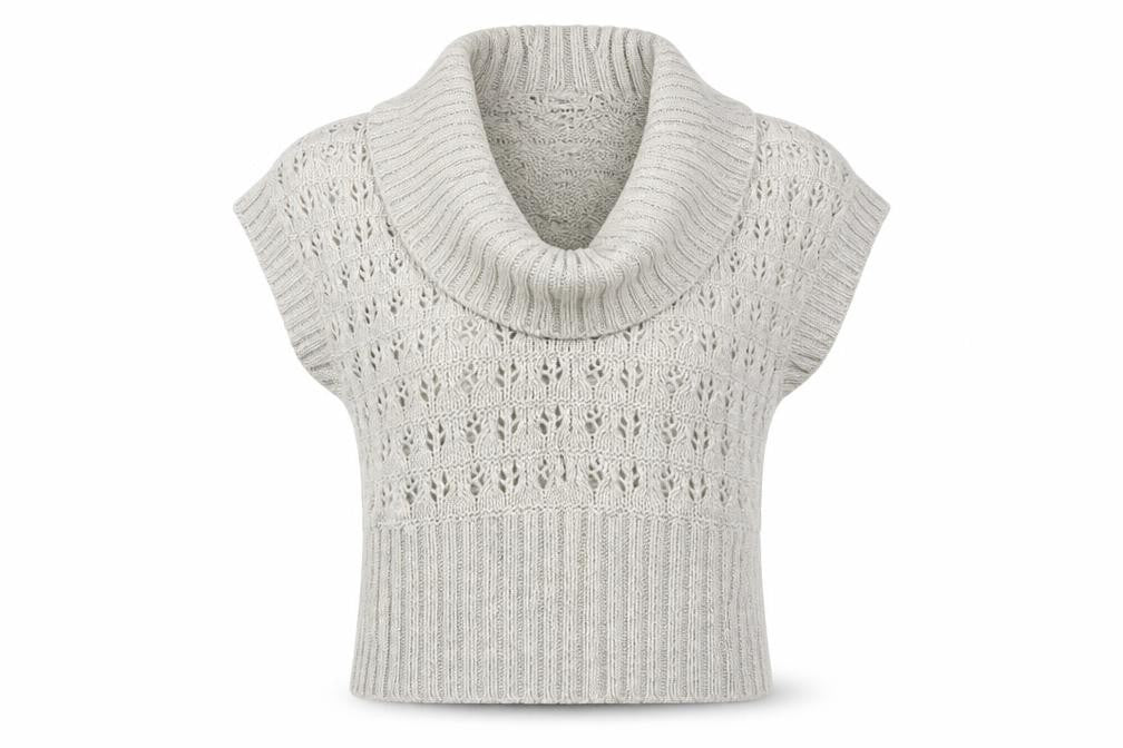 New Look Womens Ivory Roll Neck Acrylic Pullover Jumper Size 10