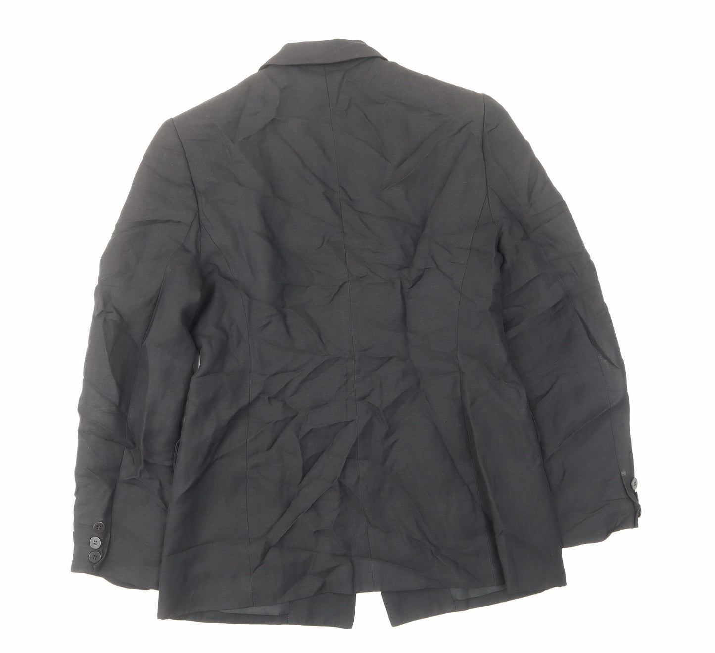 Planet Womens Black Jacket Blazer Size 8 Button