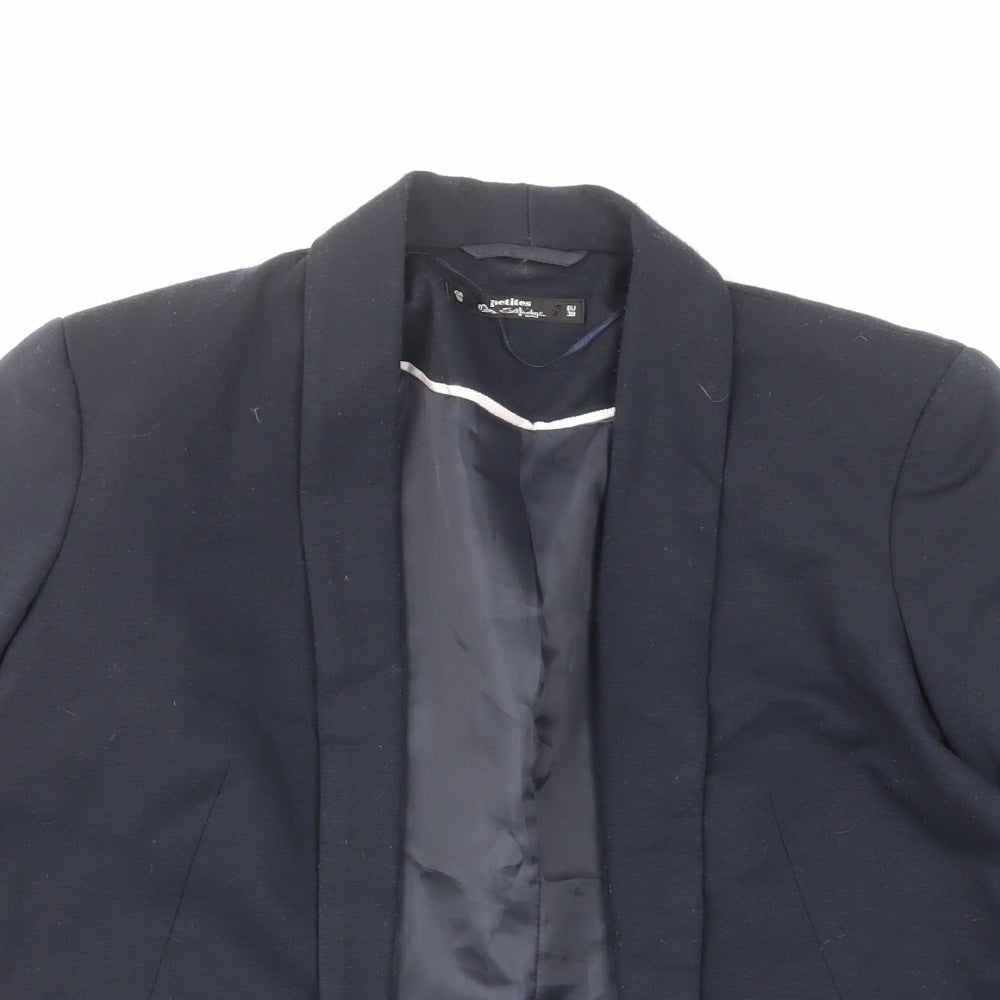 Miss Selfridge Womens Blue Jacket Size 10