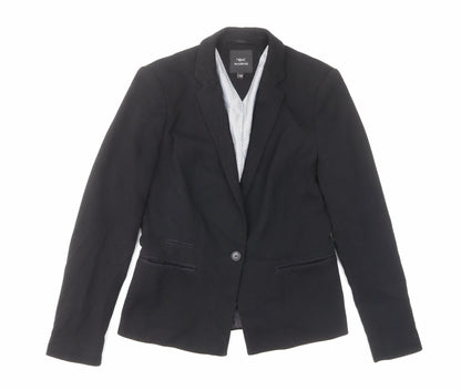 Next Womens Black Polyester Jacket Suit Jacket Size 12