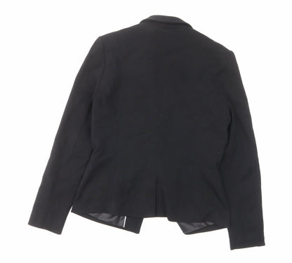 Next Womens Black Polyester Jacket Suit Jacket Size 12
