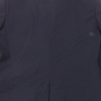 Skopes Mens Blue Wool Jacket Suit Jacket Size 44 Regular - Inside pockets