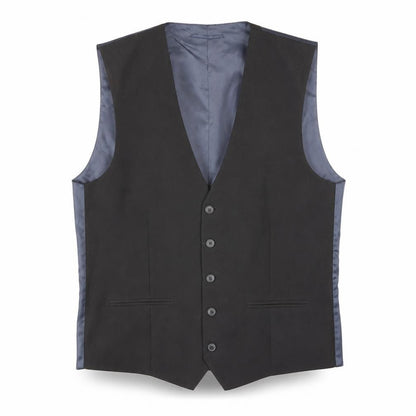 Next Mens Blue Polyester Jacket Suit Waistcoat Size 42 Regular