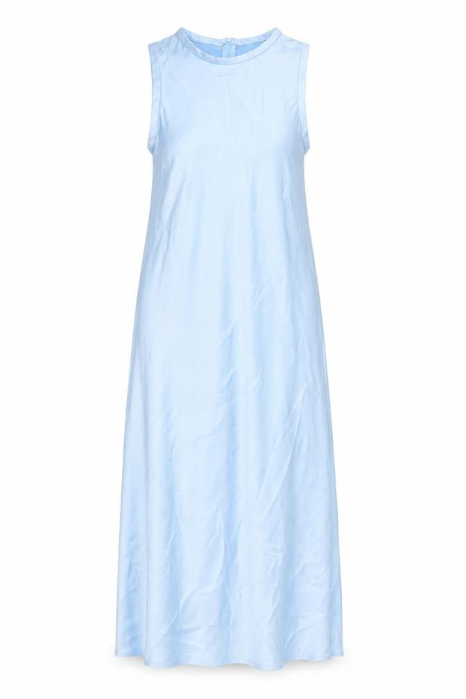 Zara Womens Blue Polyester A-Line Size S Round Neck Zip