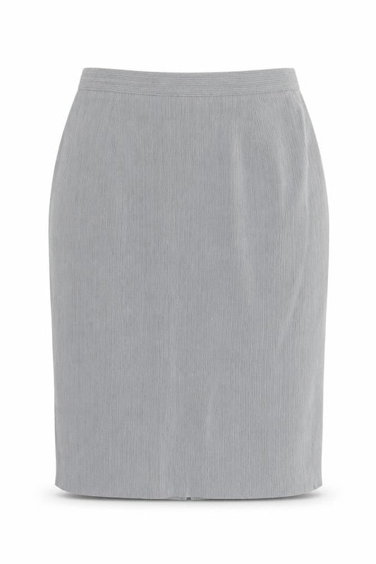 Gerry Weber Womens Grey Geometric Polyester A-Line Skirt Size 18 Zip