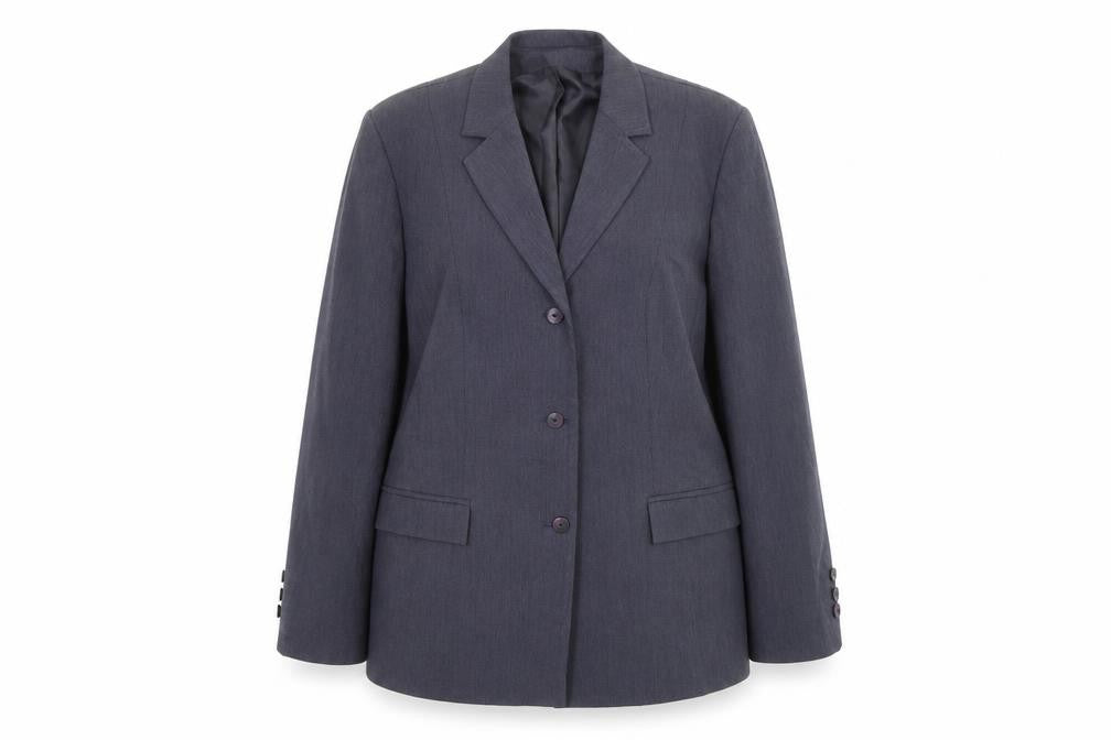 Debenhams Womens Blue Polyester Jacket Suit Jacket Size 16