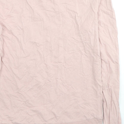 H&M Womens Beige Cotton Pullover Sweatshirt Size S Pullover - Girls Bite Back