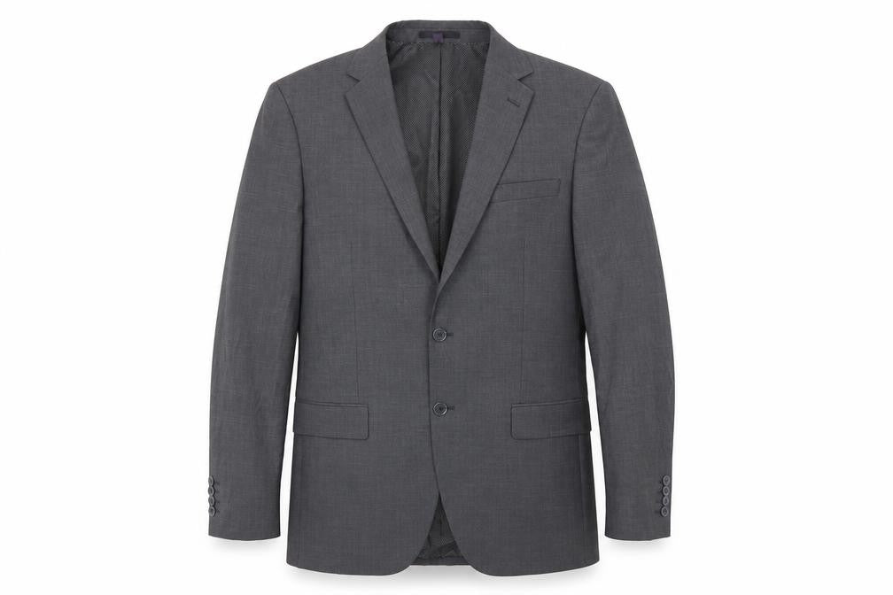 Marks & Spencer Mens Grey Wool Jacket Suit Jacket Size 42 Regular