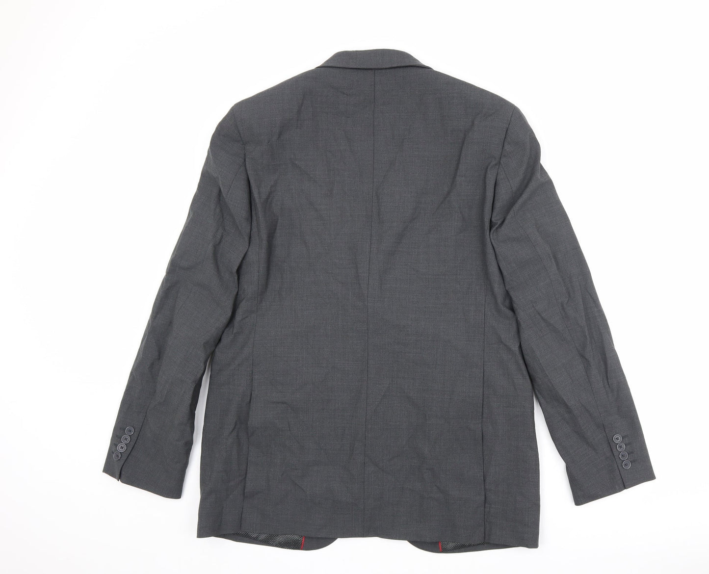 Marks and Spencer Mens Grey Wool Jacket Suit Jacket Size 42 Regular