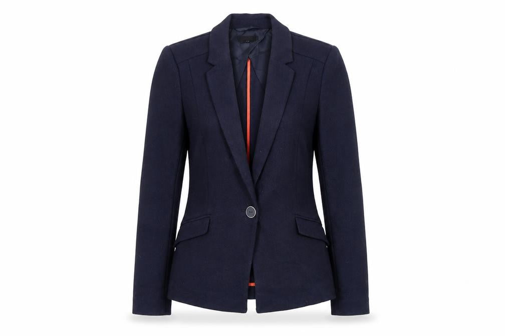 Oasis Womens Blue Jacket Blazer Size 8 Button
