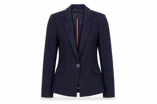 Oasis Womens Blue Jacket Blazer Size 8 Button