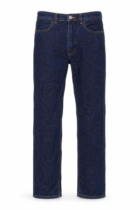 COS Mens Blue Cotton Straight Jeans Size 27 in L26 in Regular Zip - Ankle Grazer