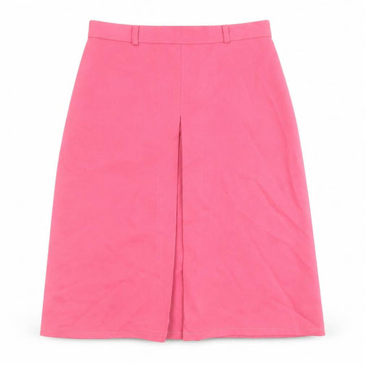 Tamco Womens Pink Polyester A-Line Skirt Size 30 in Zip