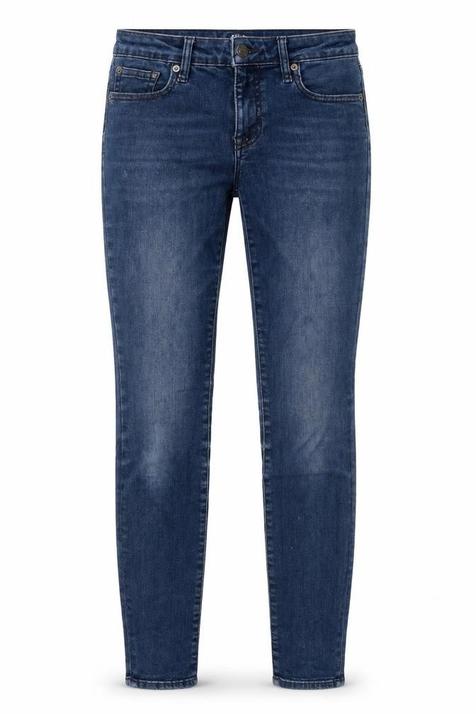 Gap Womens Blue Cotton Skinny Jeans Size 4 L29 in Regular Zip - Pockets