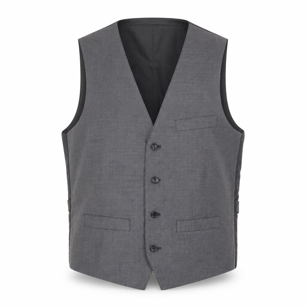 Blazer Mens Grey Wool Jacket Suit Waistcoat Size M Regular