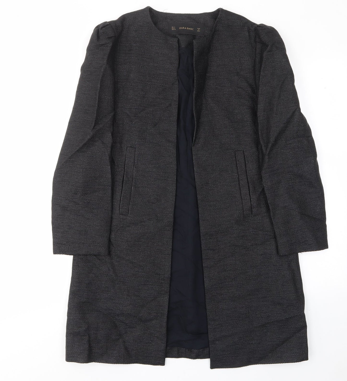 Zara Womens Black Jacket Size S - Open