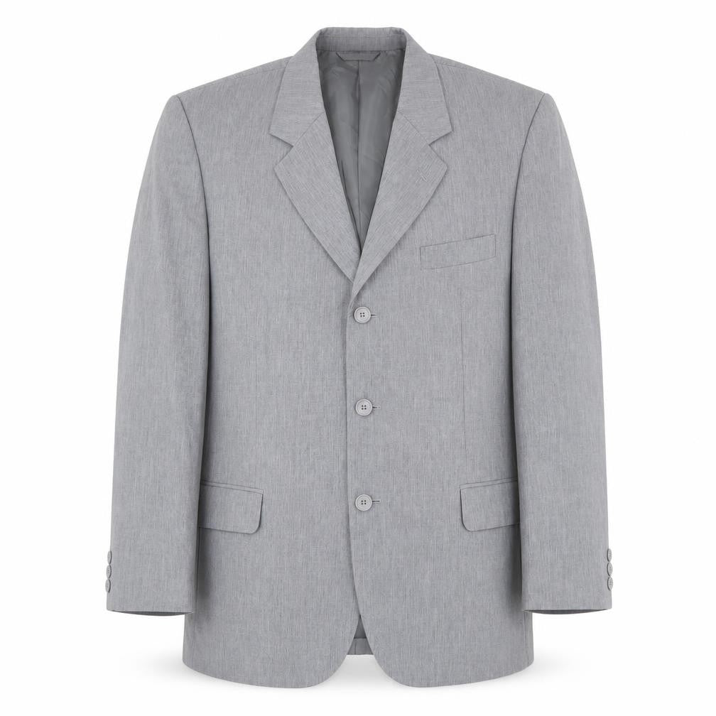 Modern Classics Mens Grey Polyester Jacket Suit Jacket Size 42 Regular - Inside pockets