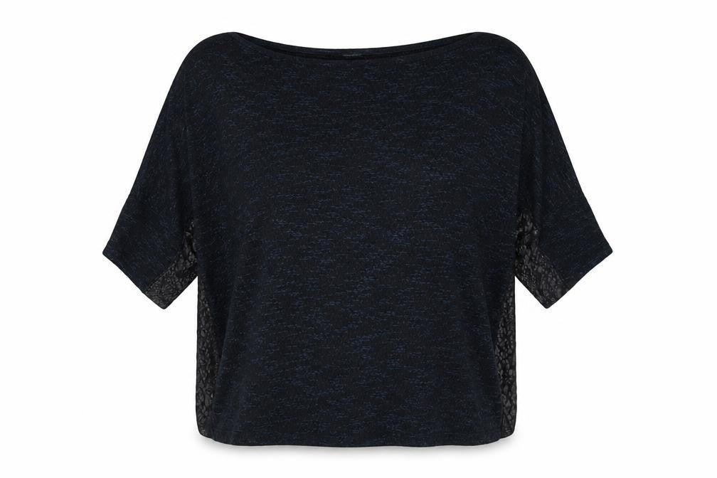 River Island Womens Blue Round Neck Animal Print Viscose Pullover Jumper Size 10 - Snake Print