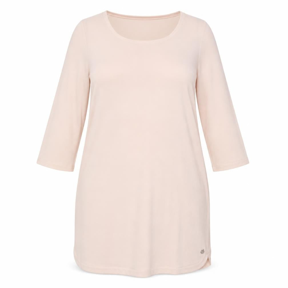 Mango Womens Pink Polyester A-Line Size M Scoop Neck Pullover