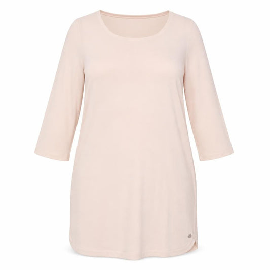 Mango Womens Pink Polyester A-Line Size M Scoop Neck Pullover