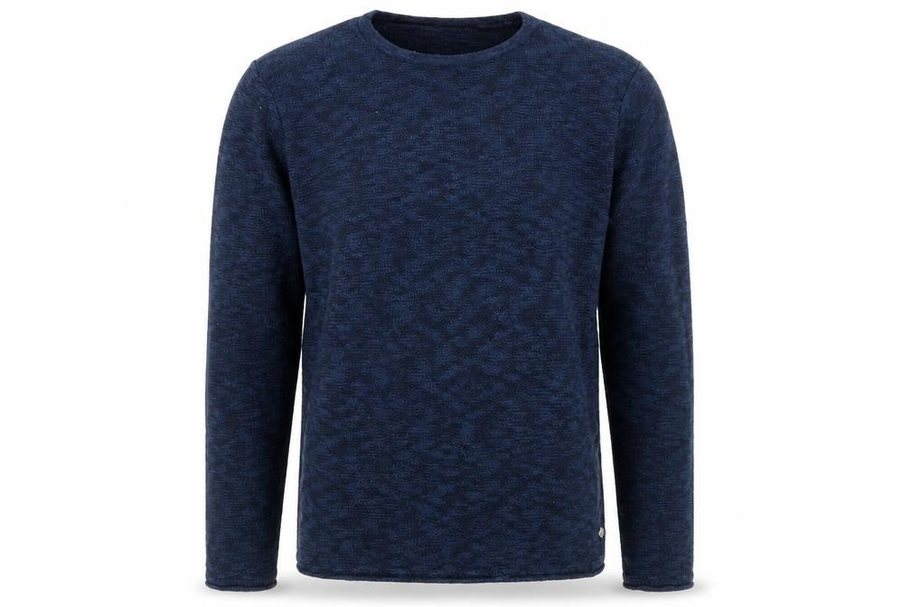 ONLY & SONS Mens Blue Round Neck Cotton Pullover Jumper Size S Long Sleeve