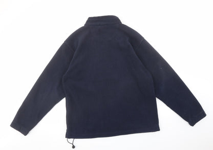 Northwood Mens Blue Jacket Size S Zip - Zipped Pockets