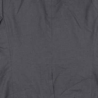 Next Mens Grey Polyester Jacket Suit Jacket Size 42 Regular