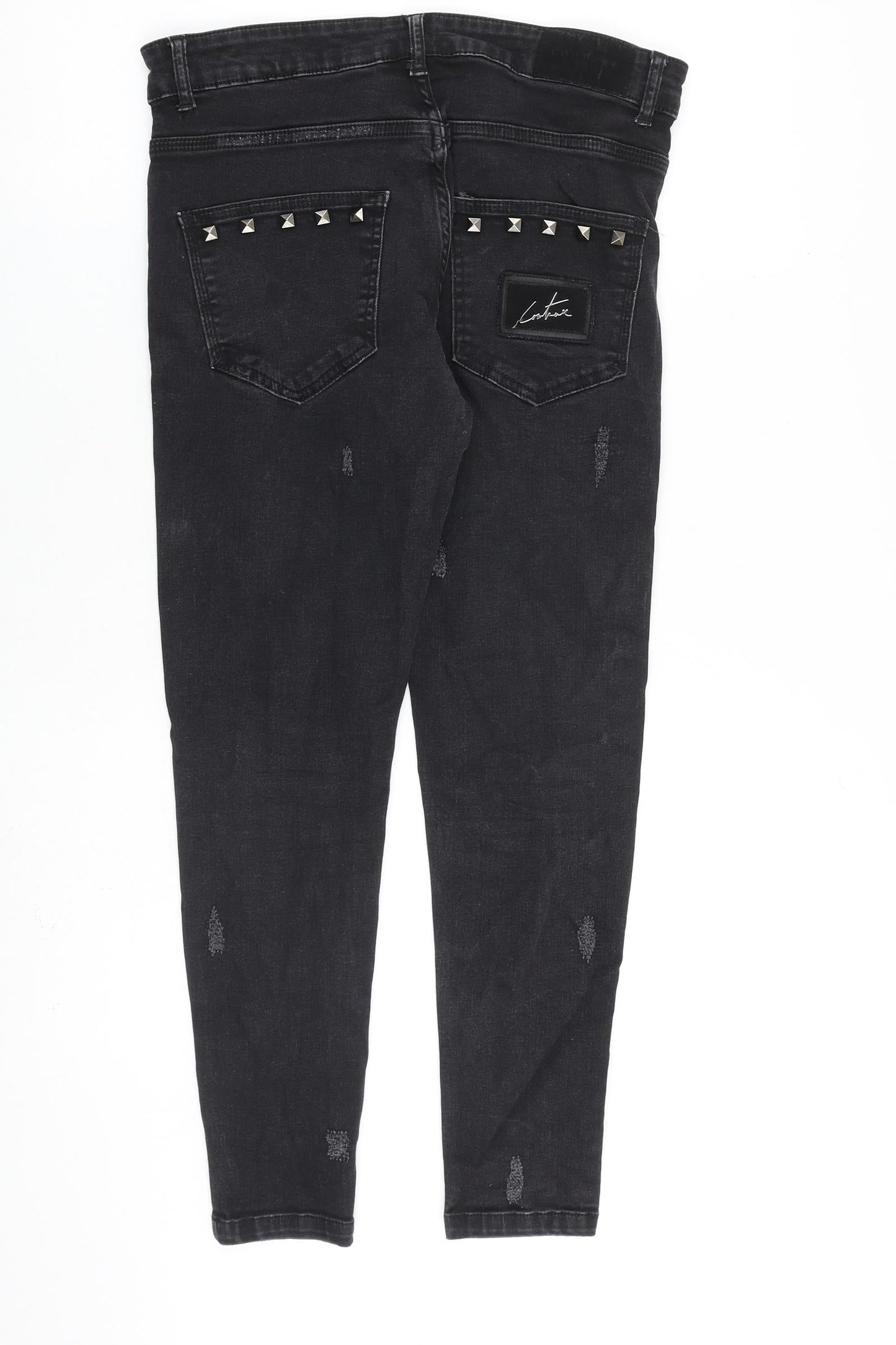 The Coutur Club Mens Black Cotton Skinny Jeans Size 30 in L26 in Regular Zip