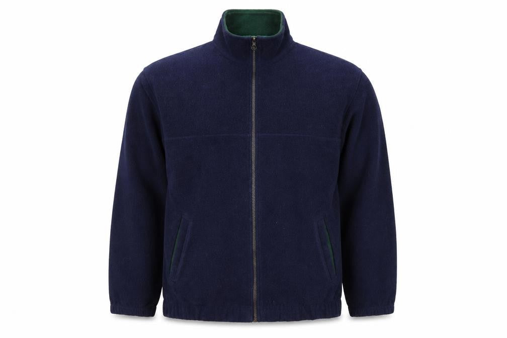 St Bernard Mens Blue Jacket Size S Zip - Thermal Activewear, Vintage