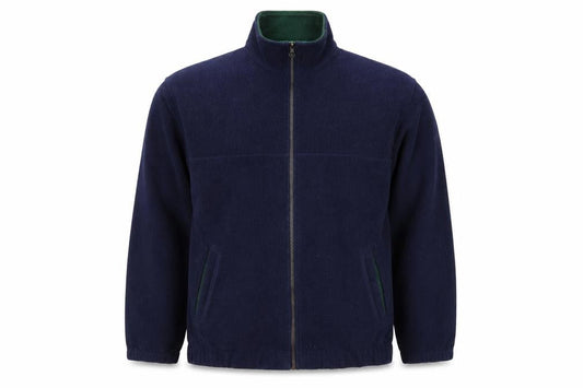 St Bernard Mens Blue Jacket Size S Zip - Thermal Activewear, Vintage
