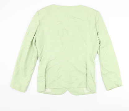 The Collection Womens Green Jacket Size 14 Button