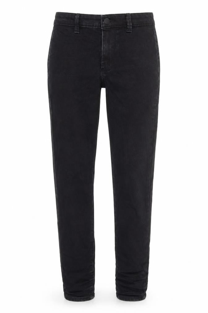 Denim & Co. Womens Black Cotton Skinny Jeans Size 6 L23 in Regular Zip