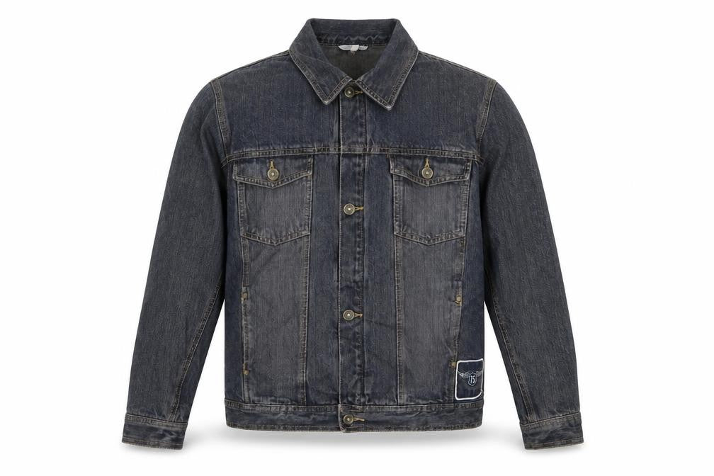 TCM Boys Blue Jacket Size 16 Years Button - Pockets, Buttons, Embroided