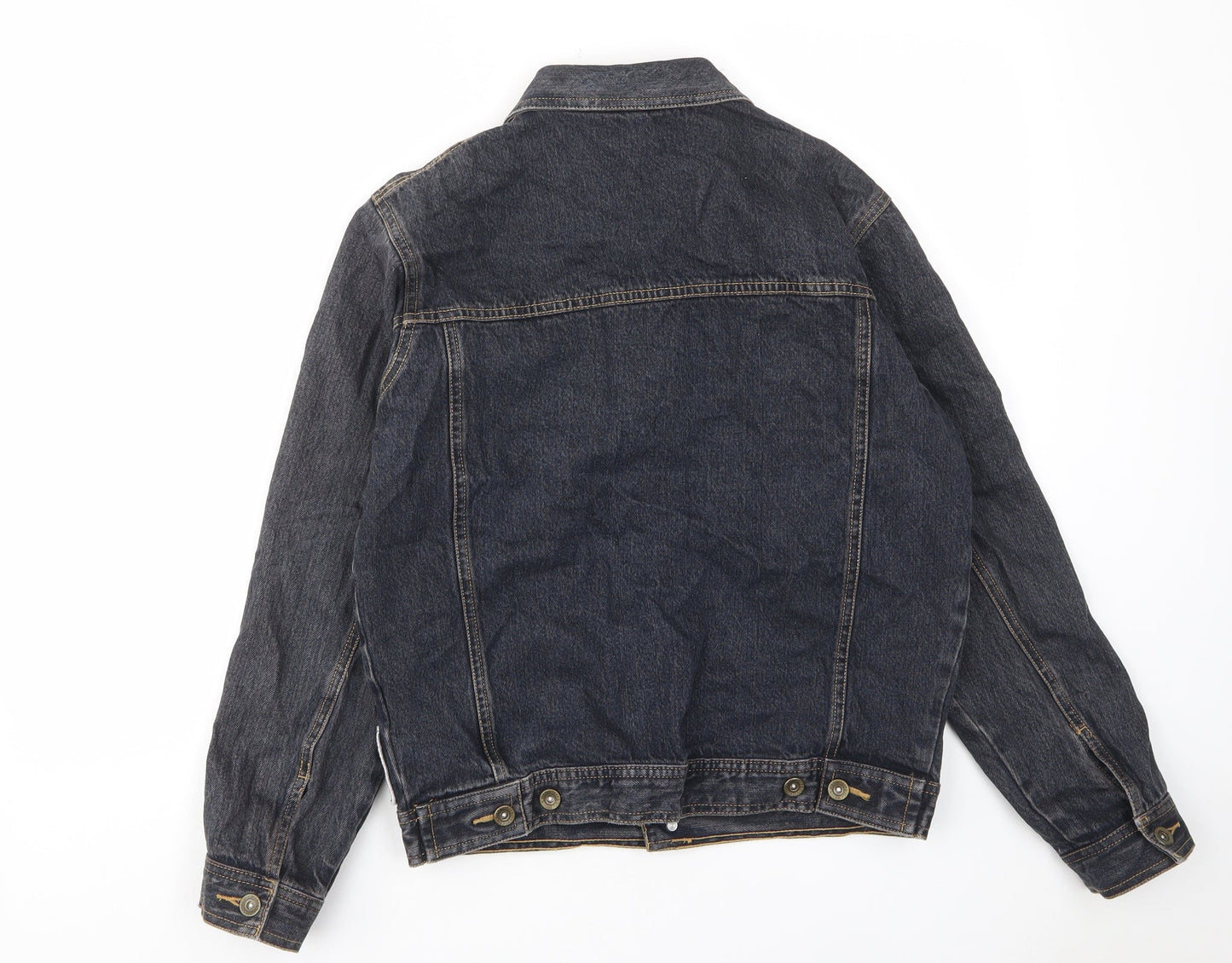 TCM Boys Blue Jacket Size 16 Years Button - Pockets, Buttons, Embroided