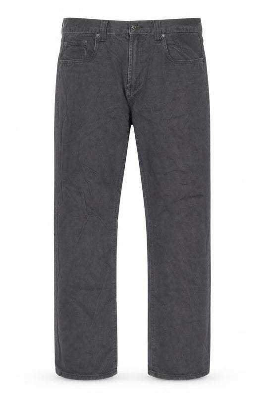 Denim & Co. Mens Red Cotton Straight Jeans Size 32 in L30 in Regular Zip - Pockets, Belt Loops