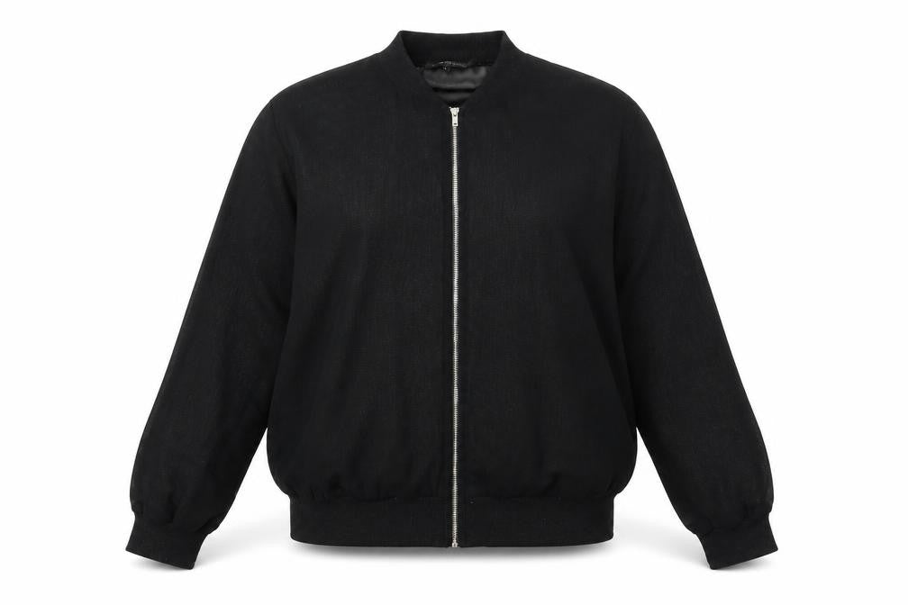 Cameo Rose Womens Black Jacket Size 12 Zip