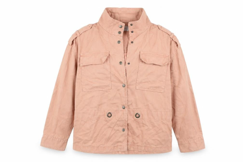 Per Una Womens Pink Jacket Size 14 Snap