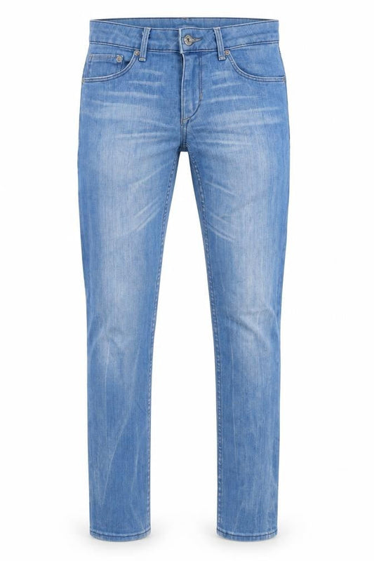 H&M Mens Blue Cotton Skinny Jeans Size 29 in L32 in Regular Button