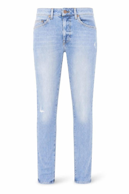 H&M Womens Blue Cotton Skinny Jeans Size 30 in L32 in Regular Zip