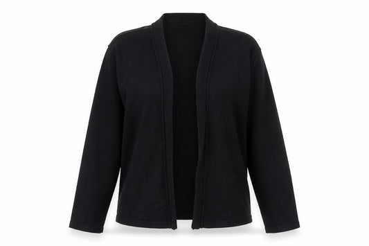 M&Co Womens Black V-Neck Viscose Cardigan Jumper Size 12