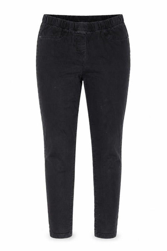 TU Womens Grey Cotton Skinny Jeans Size 12 L30 in Regular - Elastic waist