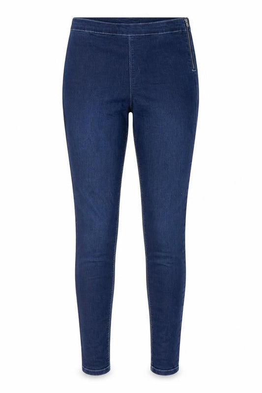 Dorothy Perkins Womens Blue Cotton Skinny Jeans Size 10 L30 in Regular Zip