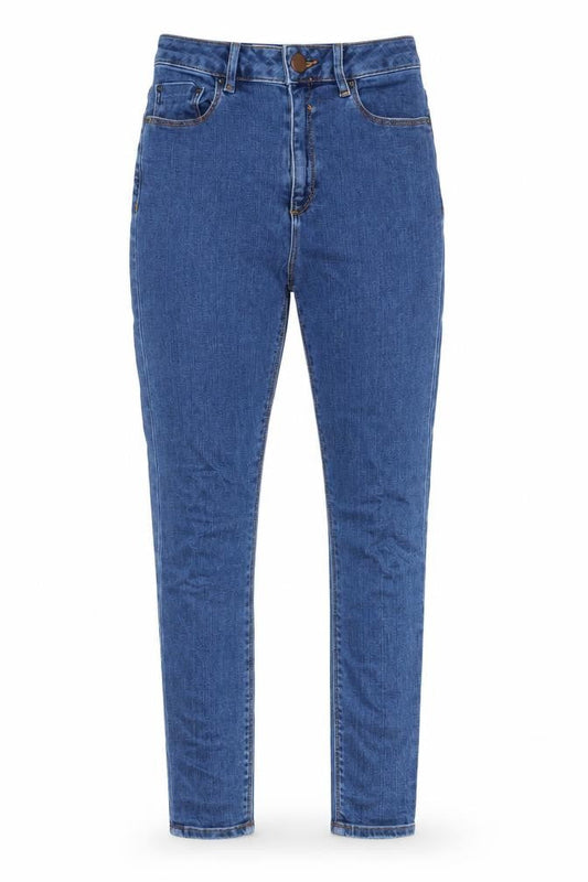 ASOS Womens Blue Cotton Skinny Jeans Size 25 in L30 in Regular Zip - Pockets, Belt Loops
